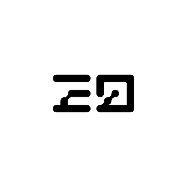 EQ monograma logotipo diseño carta texto nombre símbolo monocromo logotipo alfabeto carácter simple logotipo