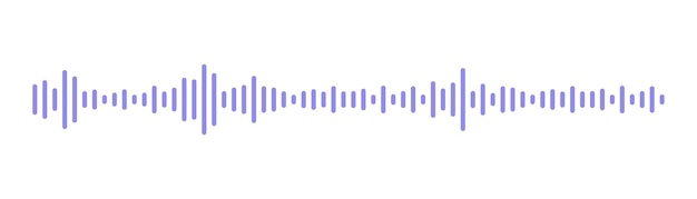 Equalizador icono espectro ruido reproductor de música de red social Pista de conversación móvil Onda de sonido de mensaje