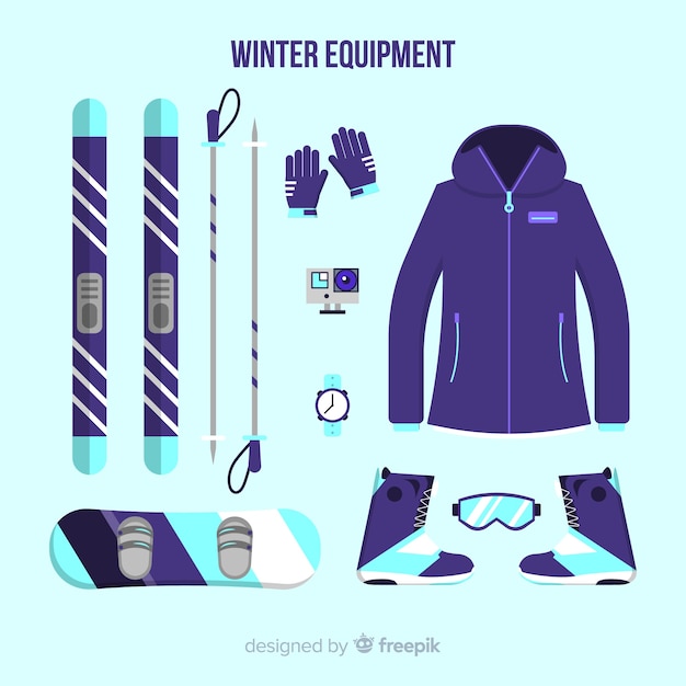 Equipamiento de deportes de invierno