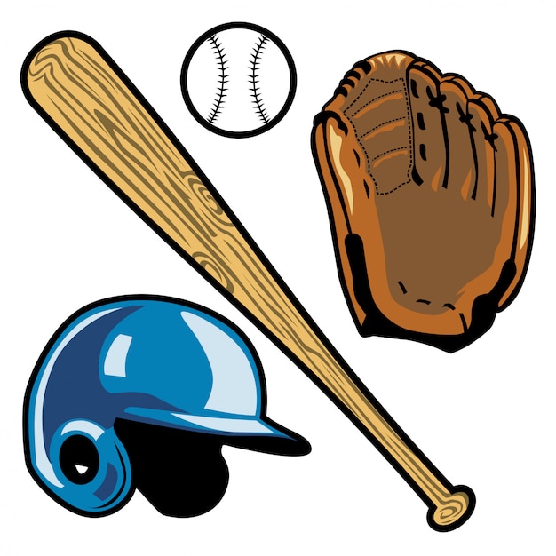 Vector equipo de baseball