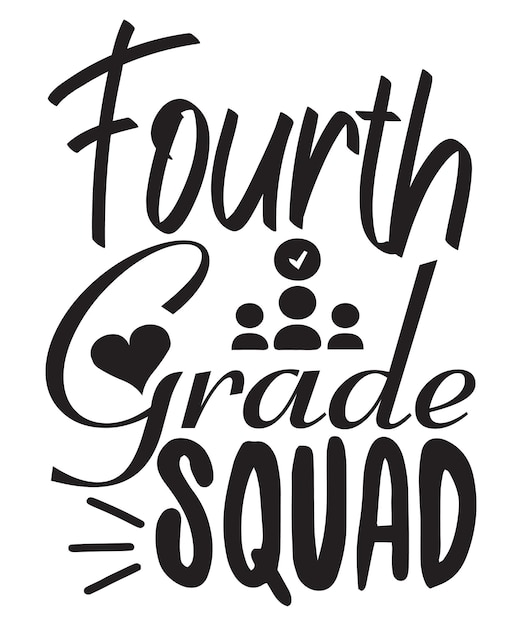 equipo de cuarto grado