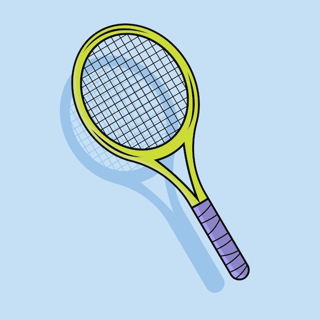 Equipo deportivo dibujado a mano con ilustraciones planas vectoriales
