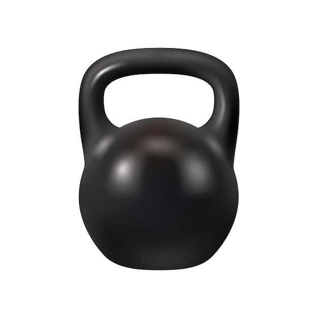 Equipo de gimnasia para el entrenamiento de kettlebell de hierro