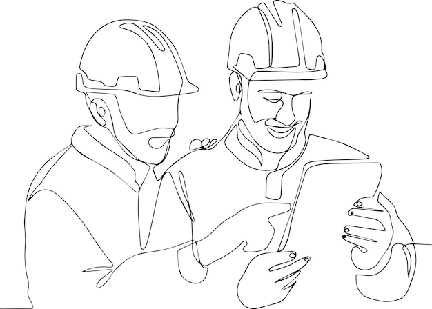 Equipo de ingenieros y arquitectos