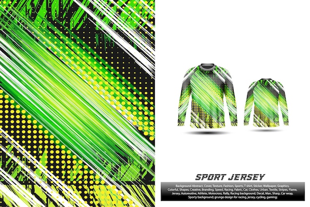 Equipo de jersey de fondo grunge abstracto, carreras, ciclismo, fútbol 009