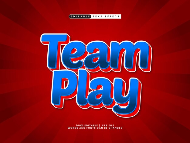 equipo de juego efecto de texto editable en la batalla y tácticas estilo de texto