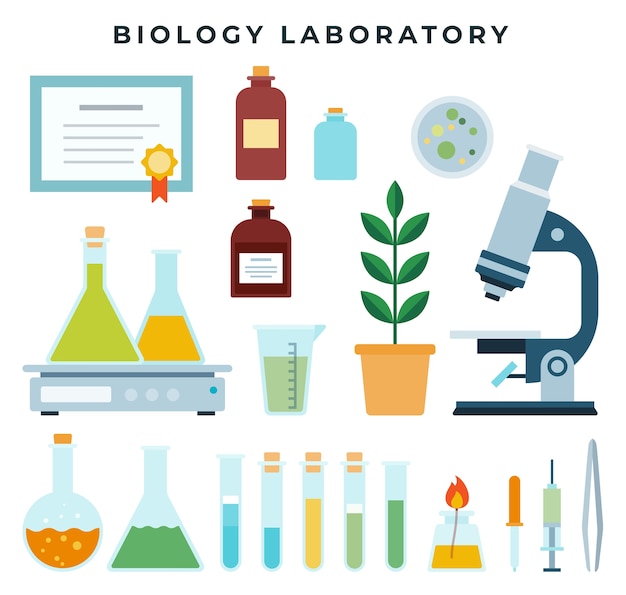 Equipo de laboratorio de investigación o enseñanza biológica