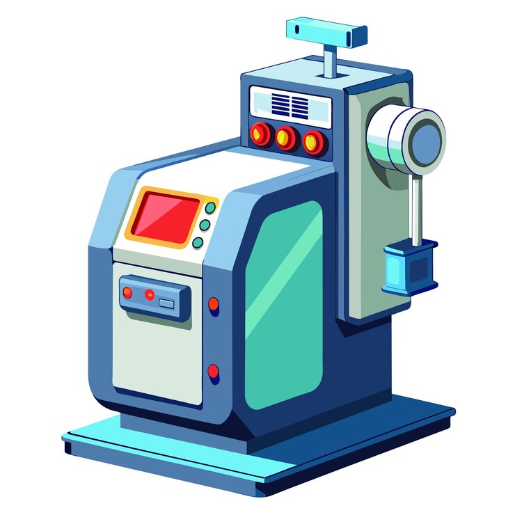 Vector equipo médico de diagnóstico hospitalario dispositivos médicos