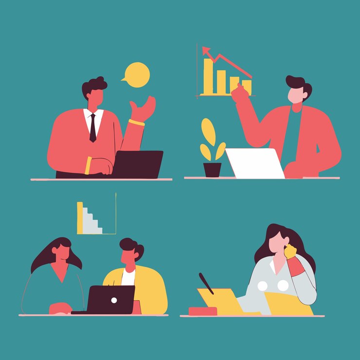 Equipo de negocios trabajando en la oficina