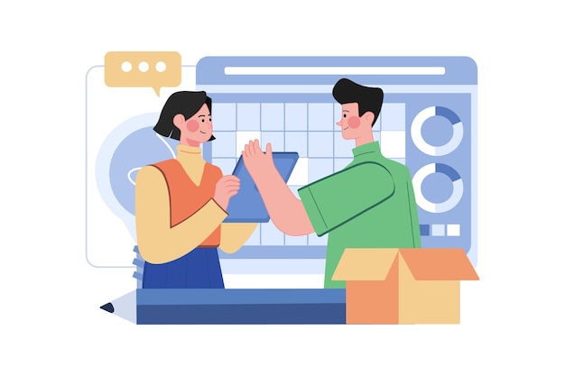Equipo de negocios trabajando en el proyecto