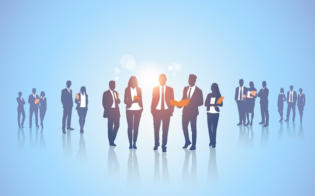 Equipo de personas de negocios