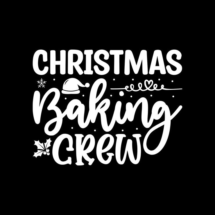 Equipo de repostería navideña