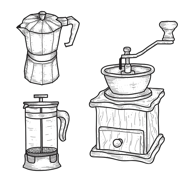 equipos para el café