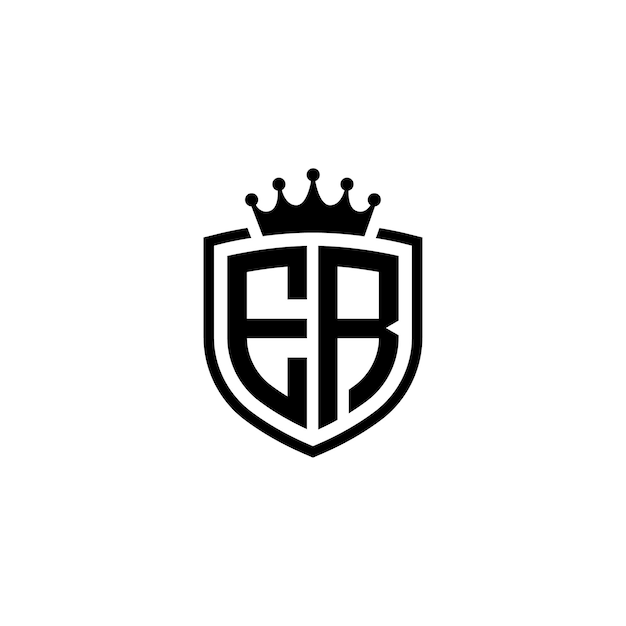 ER monograma logotipo diseño carta texto nombre símbolo monocromo logotipo alfabeto carácter simple logotipo