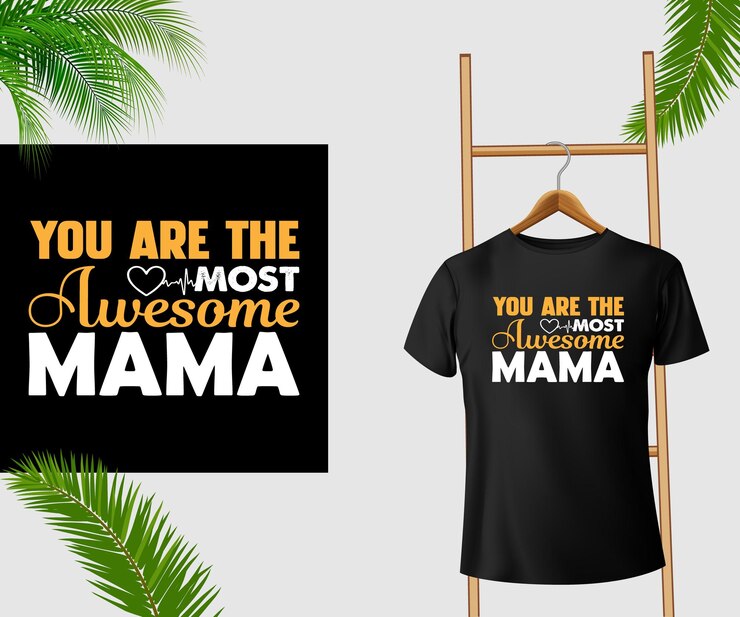 Eres la mamá más increíble VECTOR Diseño de camisetas