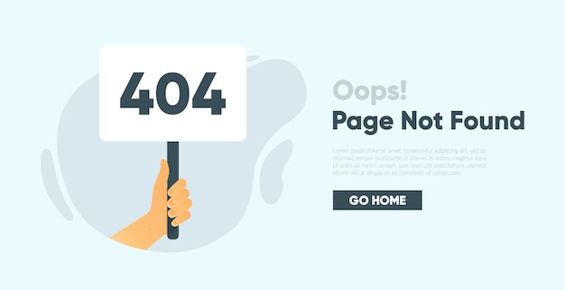 error 404 y página no encontrada banner enchufe de cable y enchufe error del sistema página rota desconectada de la conexión inalámbrica para el sitio web ilustración vectorial
