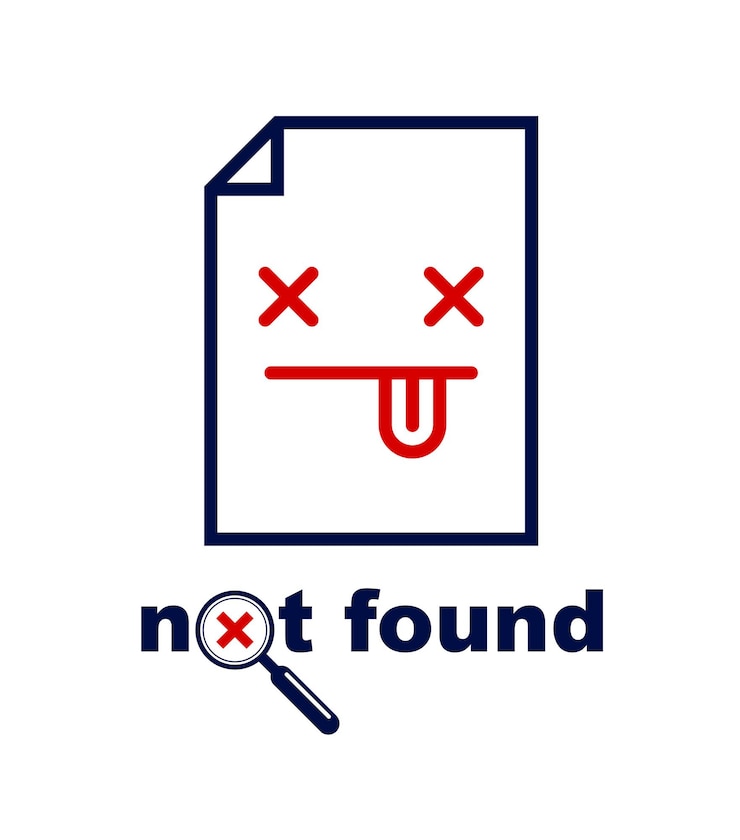 Vector error 404 página no encontrada icono de concepto vectorial, sitio web de internet inactivo, diseño plano simple.