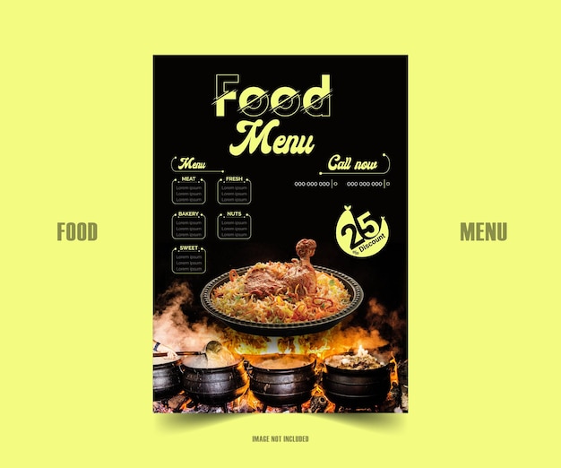 Este es un alimento con un diseño único, moderno y simple.