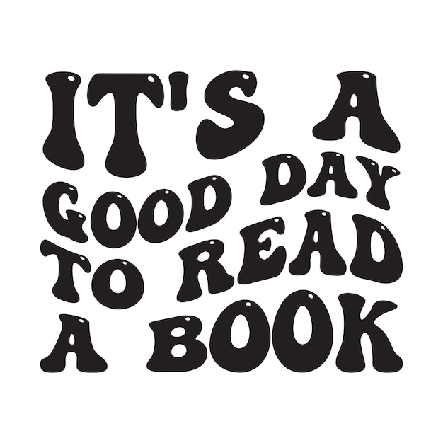 Es un buen día para leer un libro.