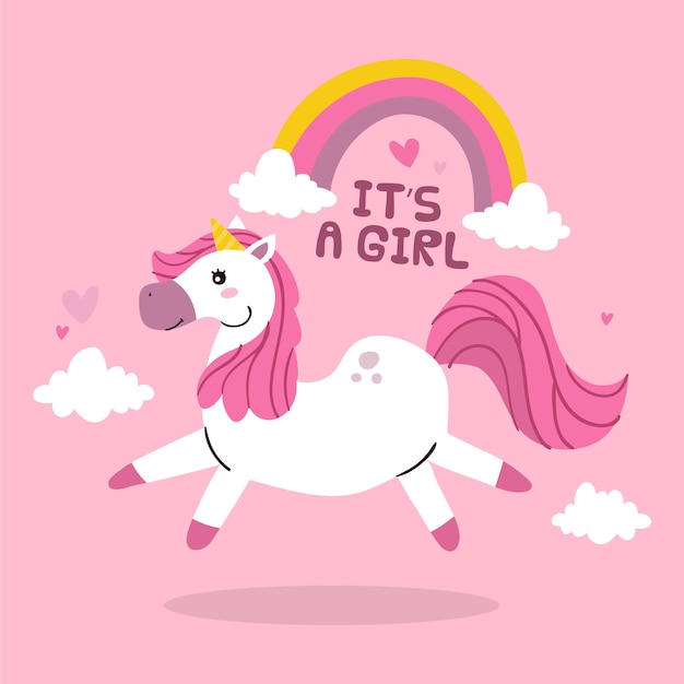 Es un chica unicornio