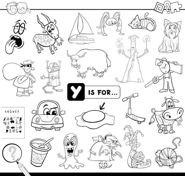 Y es para colorear juego educativo