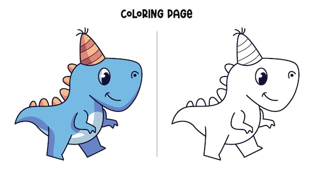 Vector es el cumpleaños de blue dinos