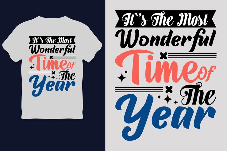 Es el diseño de camiseta de la época más maravillosa del año