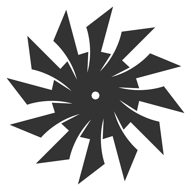 Este es el diseño de ilustración de vector de icono abstracto