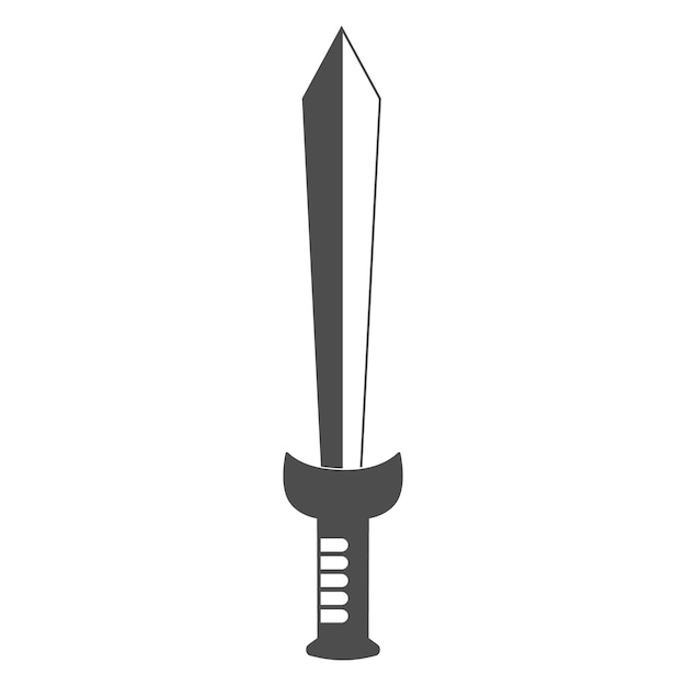 Este es el diseño de ilustraciones vectoriales de iconos de guerra