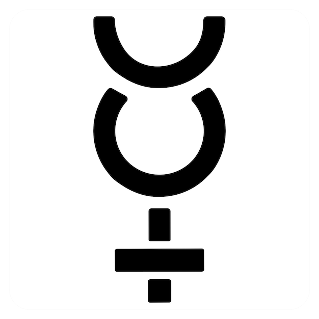 Este es un hermoso píxel hecho a mano perfecto icono de género lleno de negro