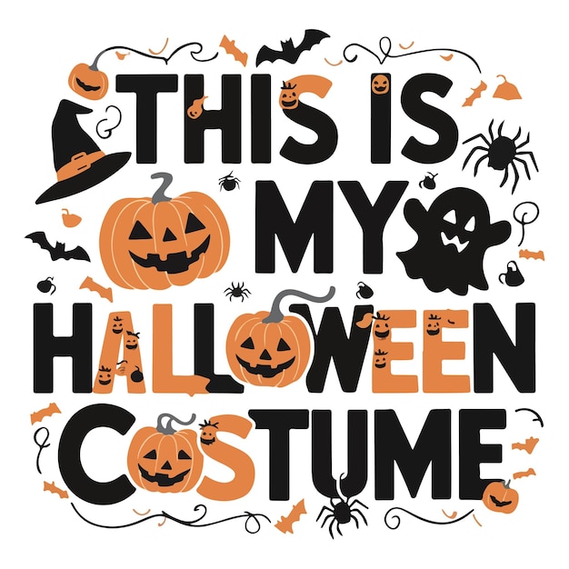 Este es mi texto de disfraz de Halloween helloween tshart desinehelloween desine