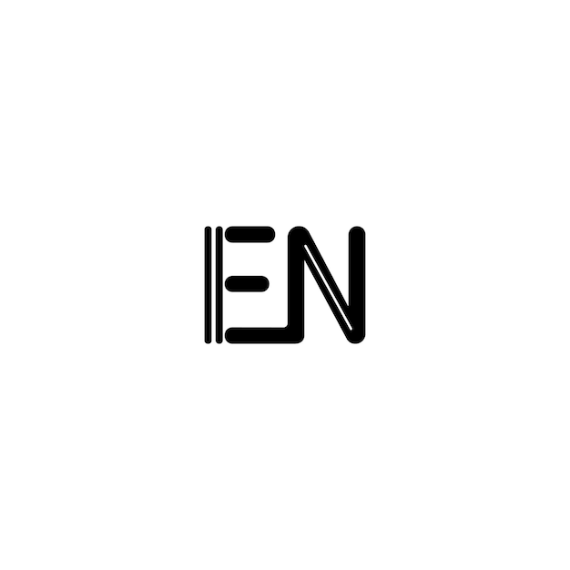 ES monograma logo diseño carta texto nombre símbolo monocromo logotipo alfabeto carácter simple logo
