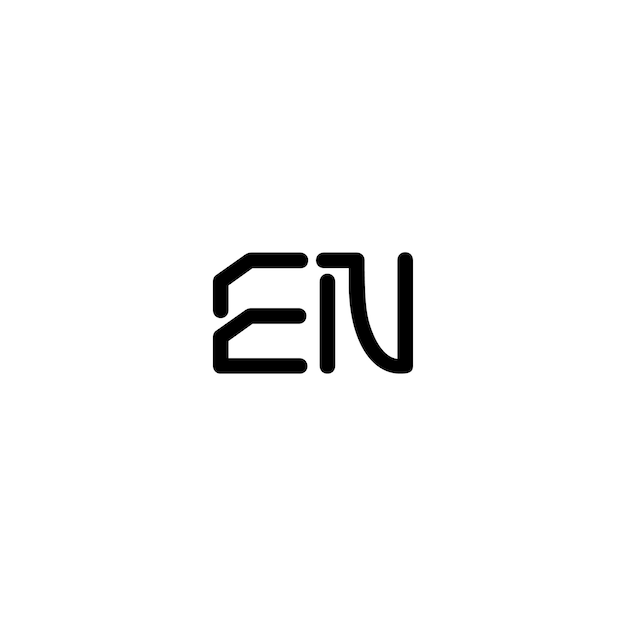 ES monograma logo diseño carta texto nombre símbolo monocromo logotipo alfabeto carácter simple logo