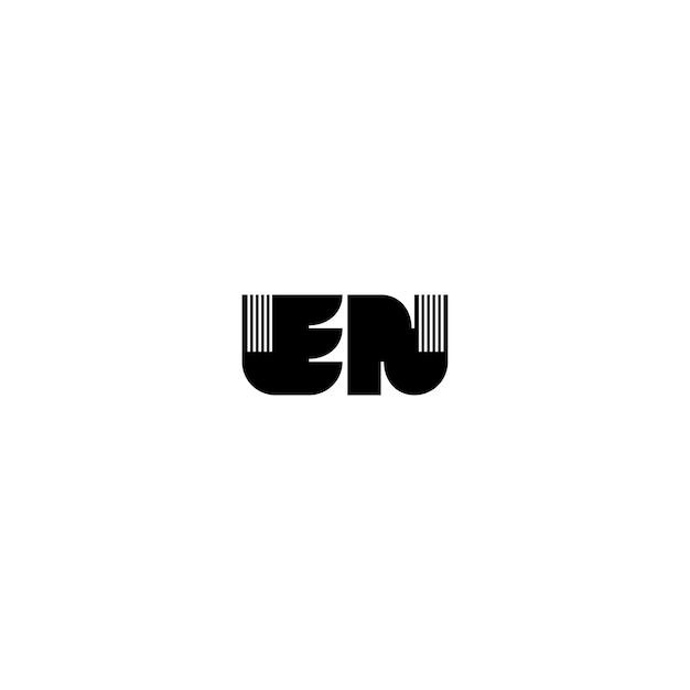 ES monograma logo diseño carta texto nombre símbolo monocromo logotipo alfabeto carácter simple logo