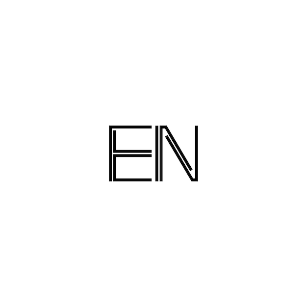 ES monograma logo diseño carta texto nombre símbolo monocromo logotipo alfabeto carácter simple logo