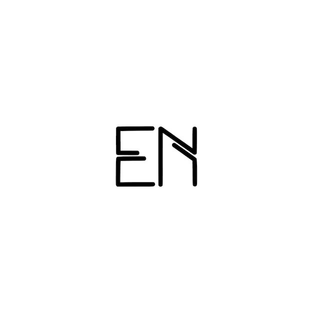 ES monograma logo diseño carta texto nombre símbolo monocromo logotipo alfabeto carácter simple logo