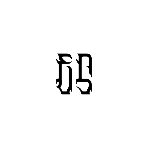 ES monograma logotipo diseño carta texto nombre símbolo monocromo logotipo alfabeto carácter simple logotipo