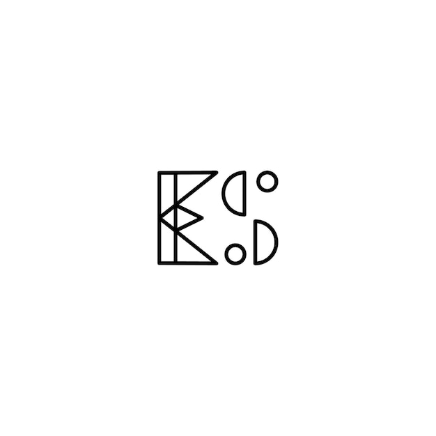 ES monograma logotipo diseño carta texto nombre símbolo monocromo logotipo alfabeto carácter simple logotipo