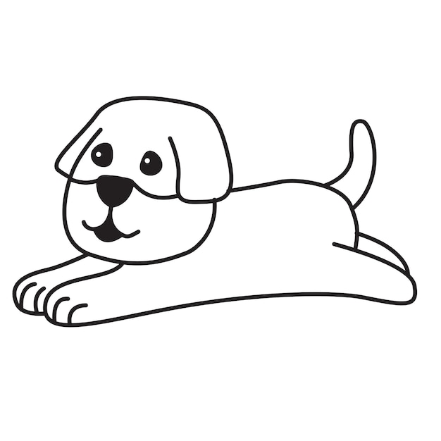 Es un perrito lindo.