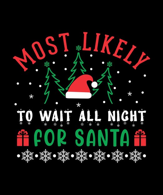 Es probable que esperen toda la noche a Papá Noel.