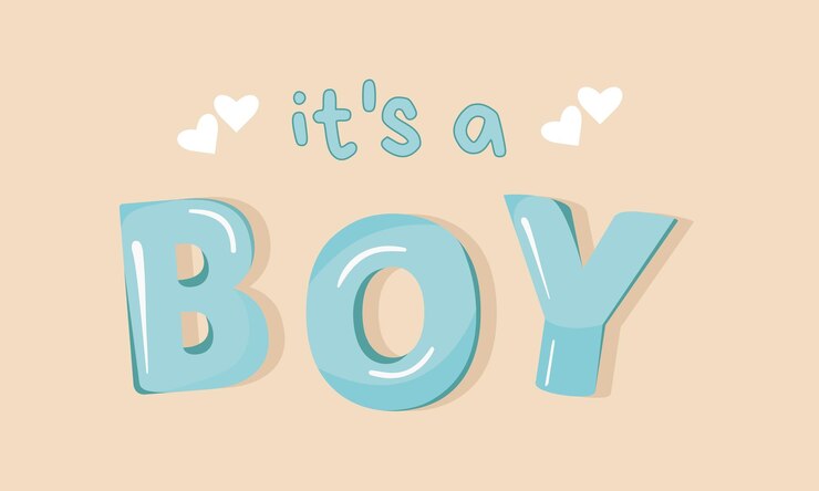 Es un texto de niño Fiesta de género Baby shower