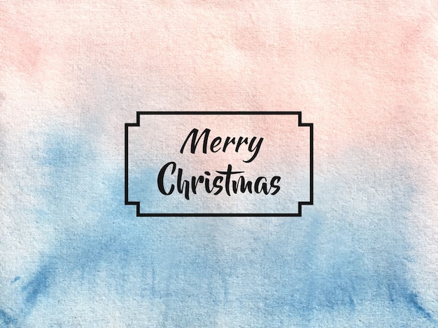 Esta es una textura de fondo de pincel de sombreado de acuarela abstracta de Navidad