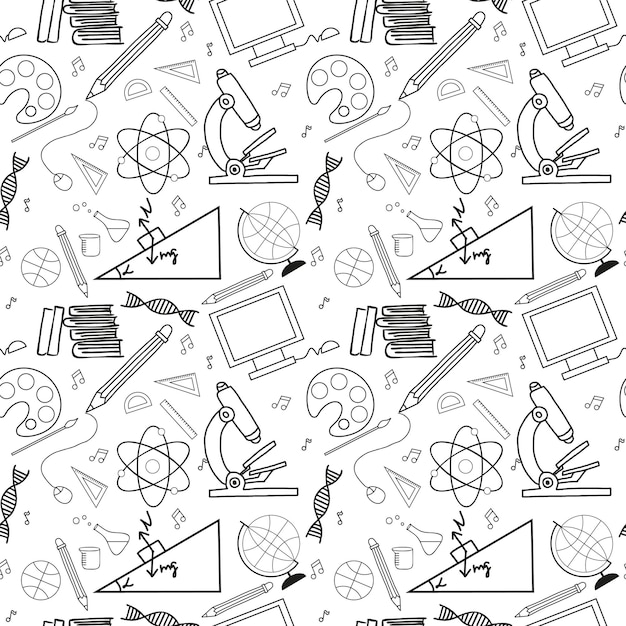 Esbozo sin fisuras de los elementos de la educación doddle