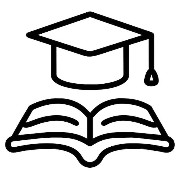 esbozo del icono de la educación