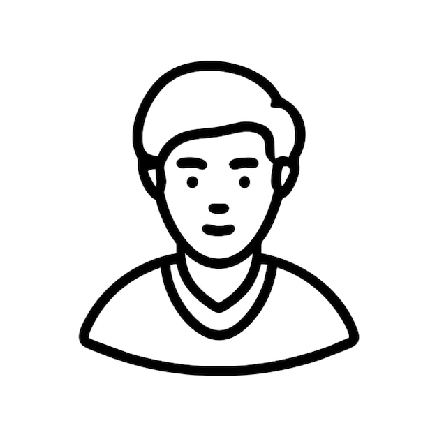 Esbozo del icono de satoru gojo