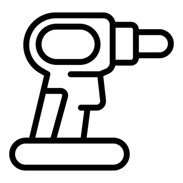 Esbozo de una ilustración de un microscopio