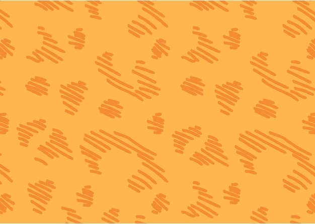 Esbozo con lápiz de patrón de leopardo ilustración vectorial de stock en estilo dibujado a mano