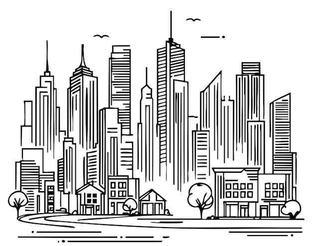 Esbozo de paisaje urbano