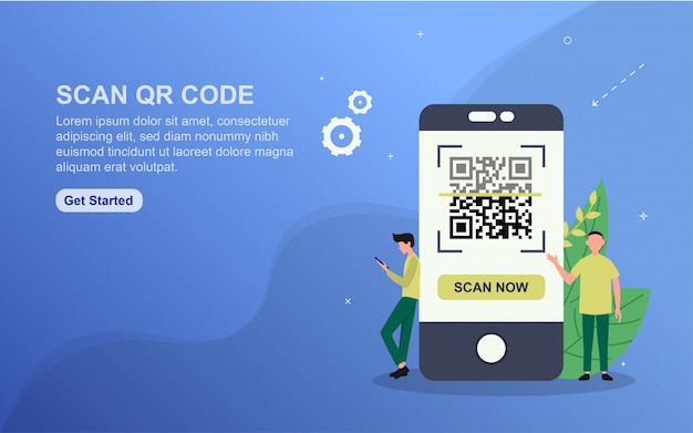 Escanee el banner del código qr.