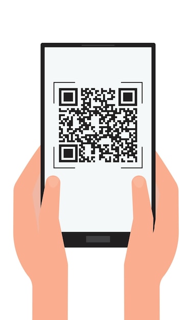 Escanee el código QR usando un escáner en su tableta para confirmar la vacunación o realizar una compra